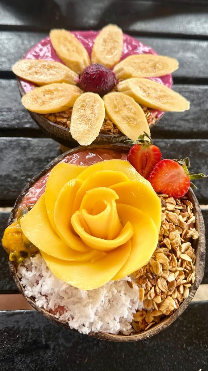 Cogiendo fuerzas con un buen desayuno Desayuno en Siargao