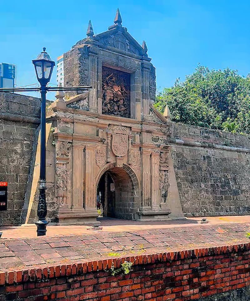 Fuerte de Santiago en Manila