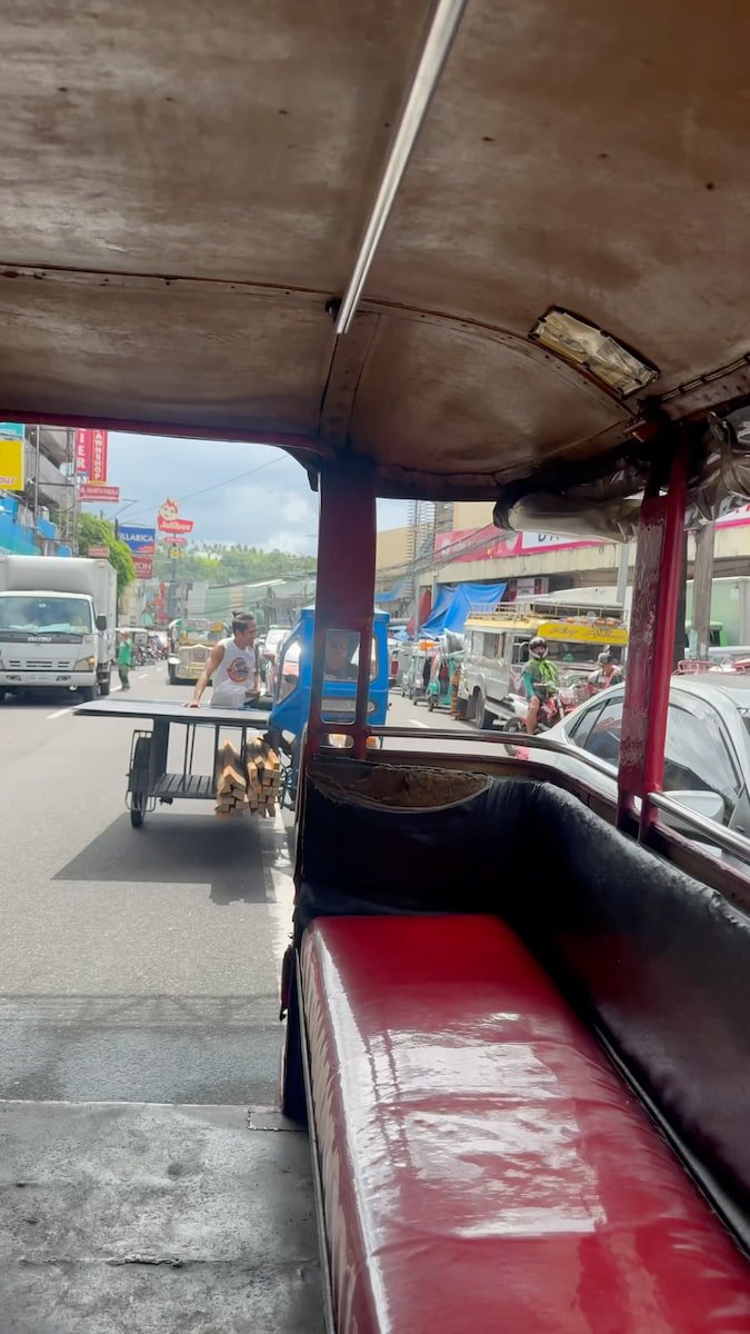 El medio de transporte en Legazpi