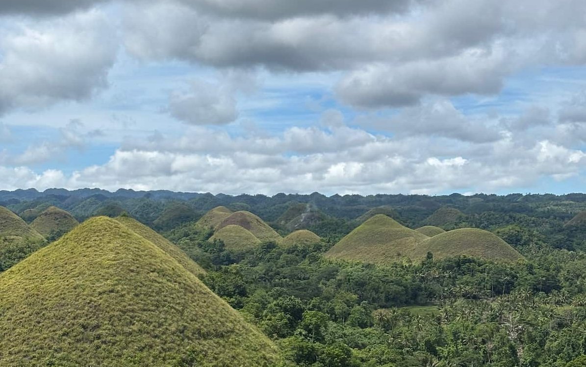 Vistas de las chocolate hills Vistas de las chocolate hills en Bohol