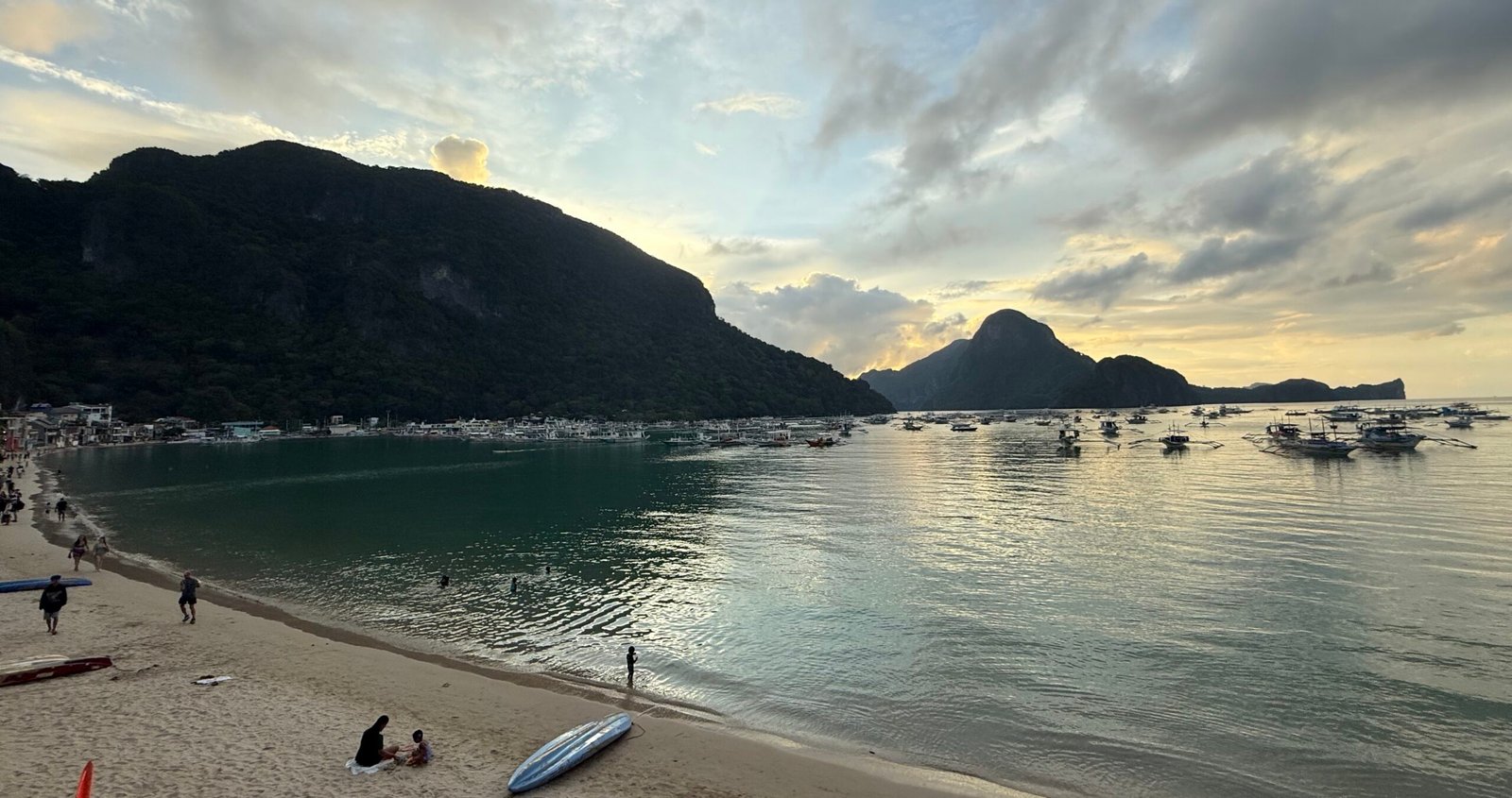 Atardecer en El Nido