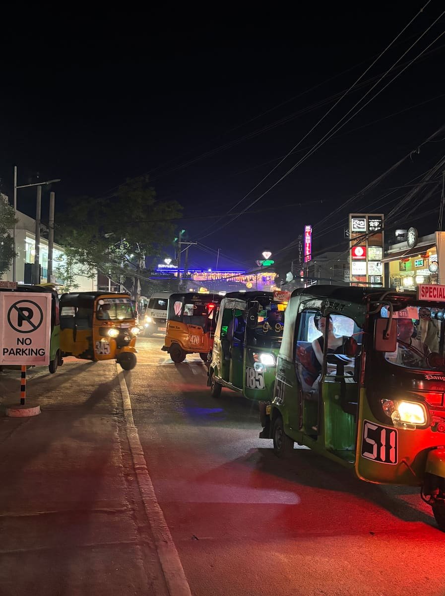 Atasco en Panglao, Filipinas
