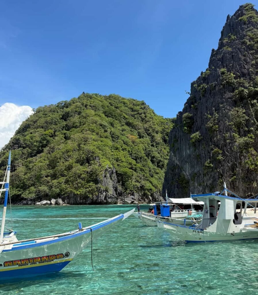 Barcos en el paraíso de El Nido