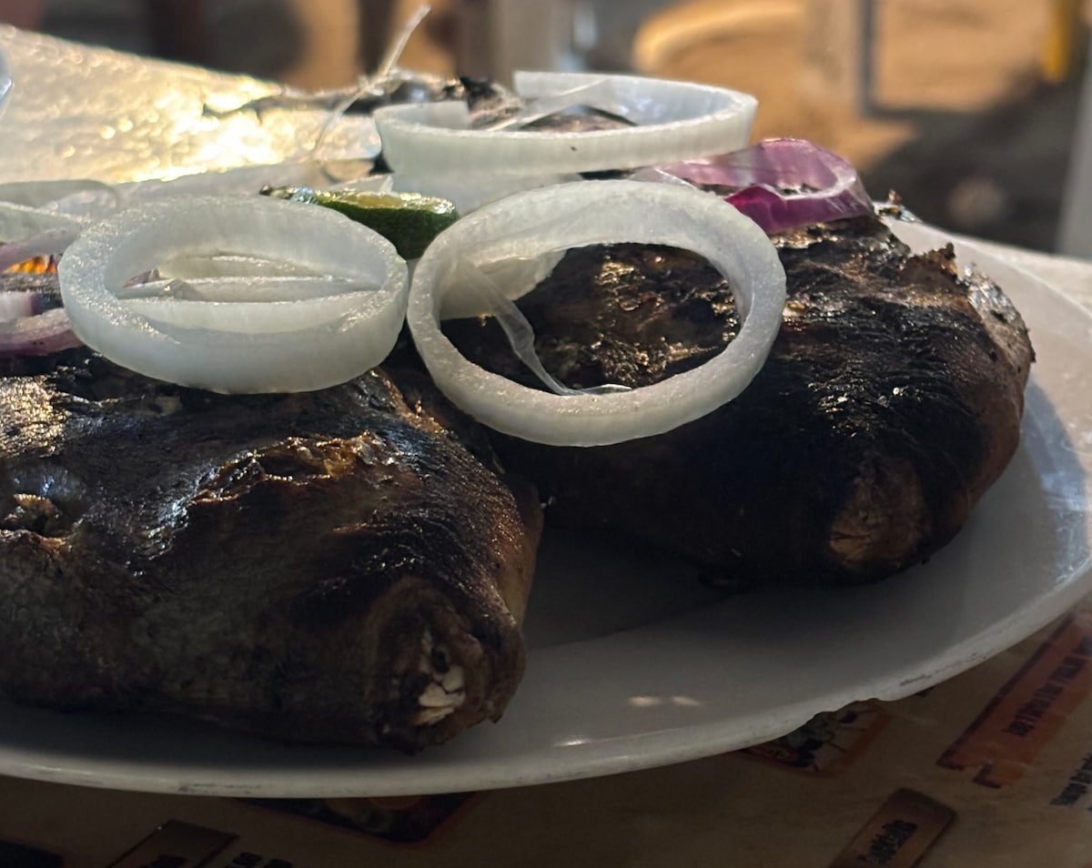 Cenando en Malapascua