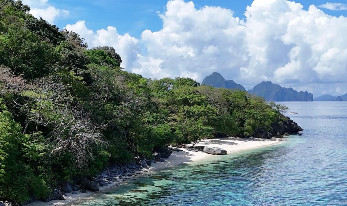 Foto de postal Foto de postal en El Nido