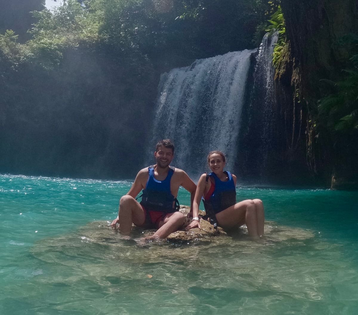 Kawasan Fall en Cebú Kawasan Fall en Cebú