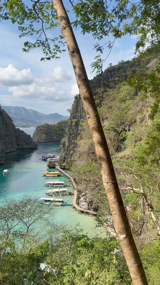 Las vistas de Kayangan Lake Kayangan Lake Corón