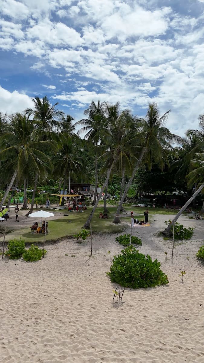 Playa de Pacífico en Siargao Playa de Pacífico en Siargao, Filipinas