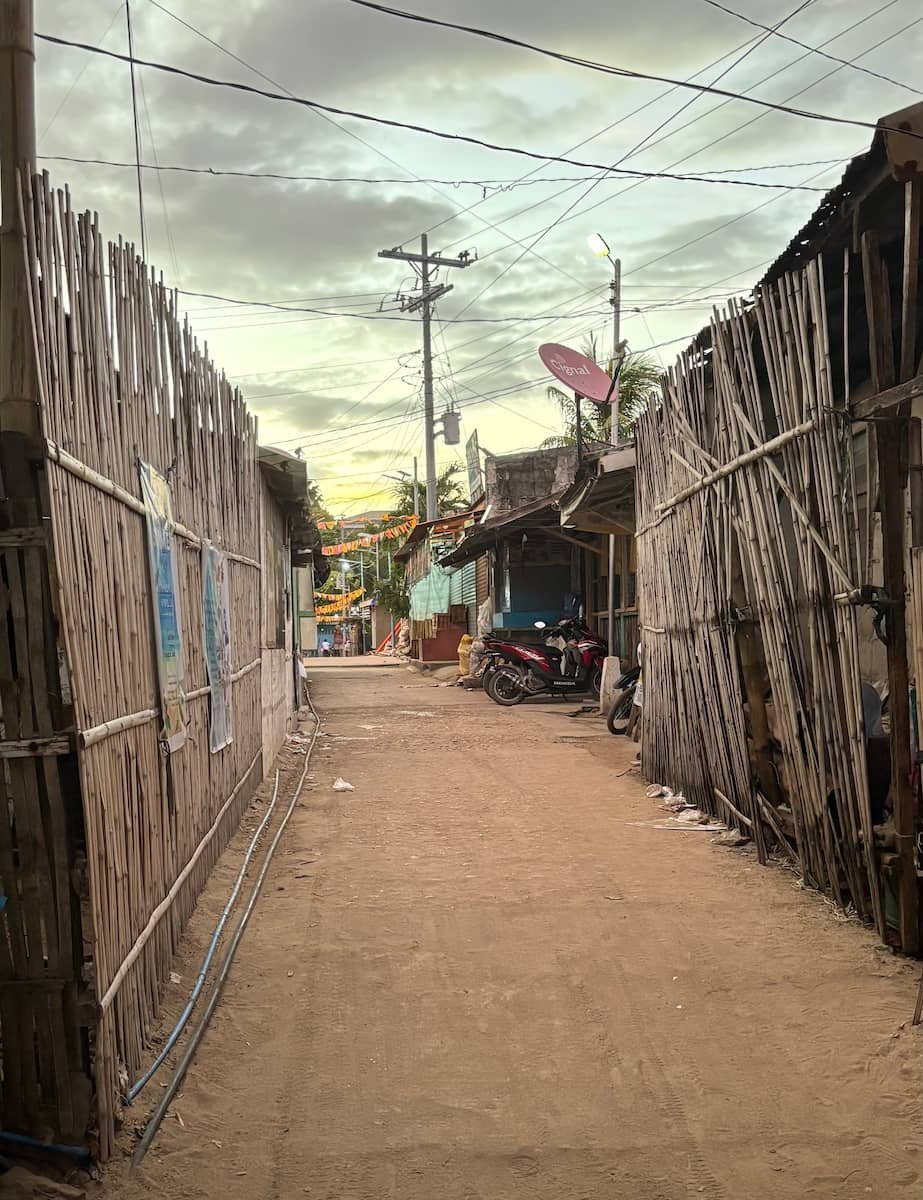 Calles de Malapascua, Filipinas