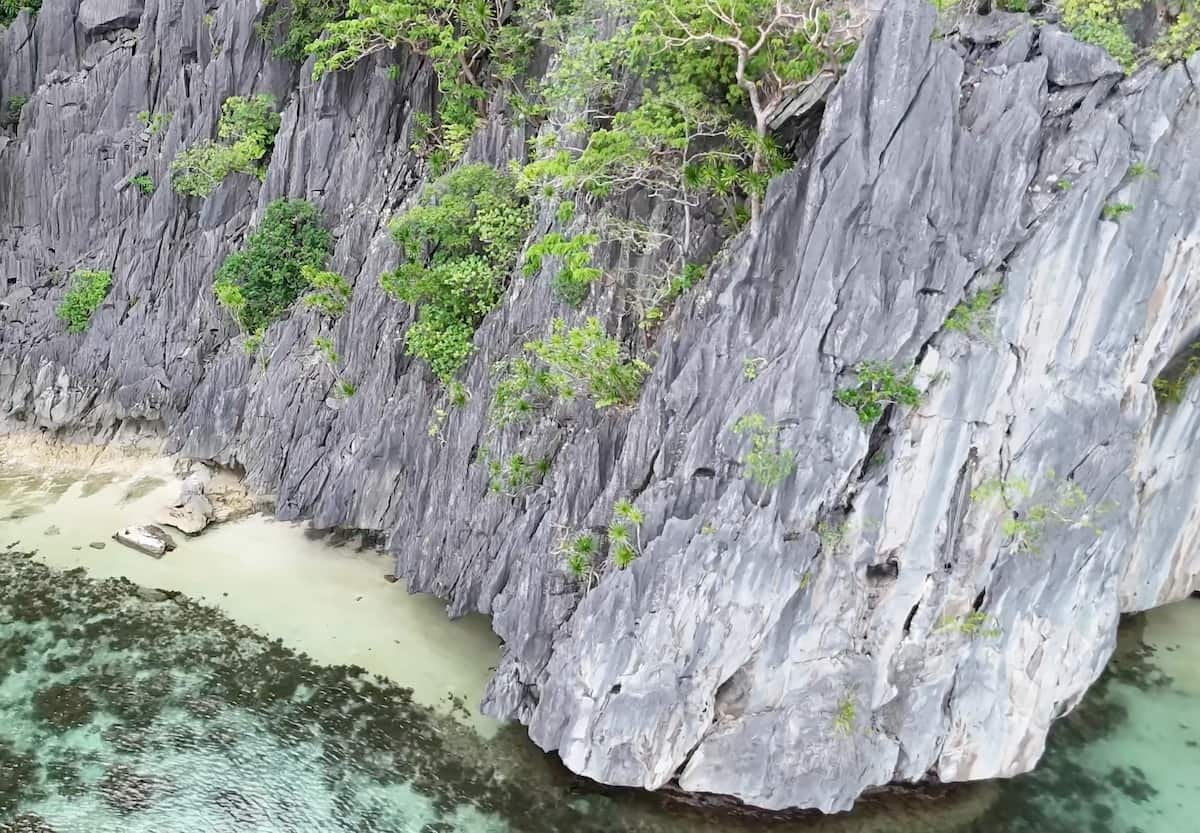Paisaje de Lapus Lapus Impresionante paisaje de Lapus Lapus en El Nido
