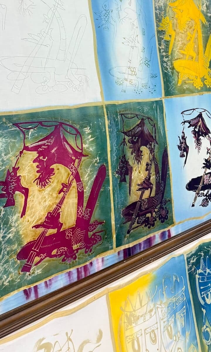 Pintura sobre tela de algodón Pintura sobre tela de algodón en Yogiakarta