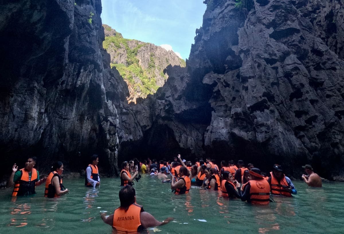 Secret Lagoon la verdad La realidad de Secret Lagoon en El Nido