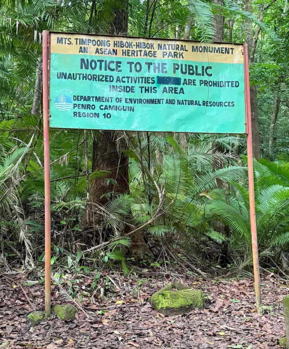 Señal, mitad de ruta