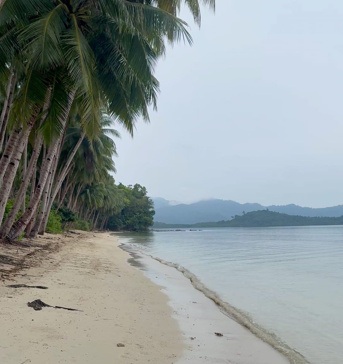Una magnífica playa Magnífica playa en Filipinas