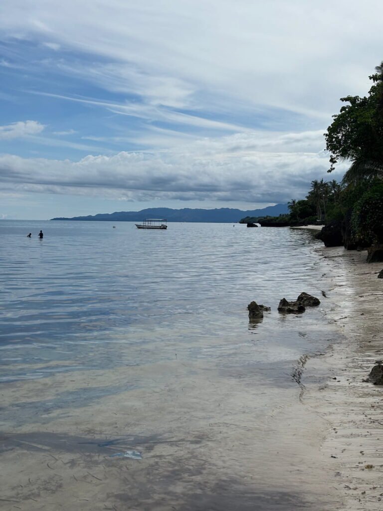Playa de White Beach en Anda