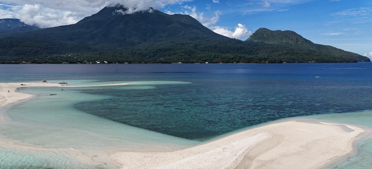 Vista de White Island El paraíso de Camiguín
