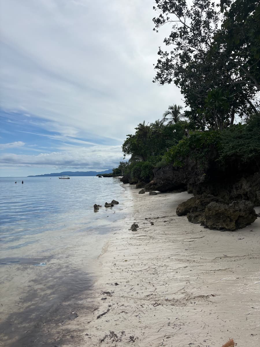 White beach en Anda White beach en Anda, Filipinas