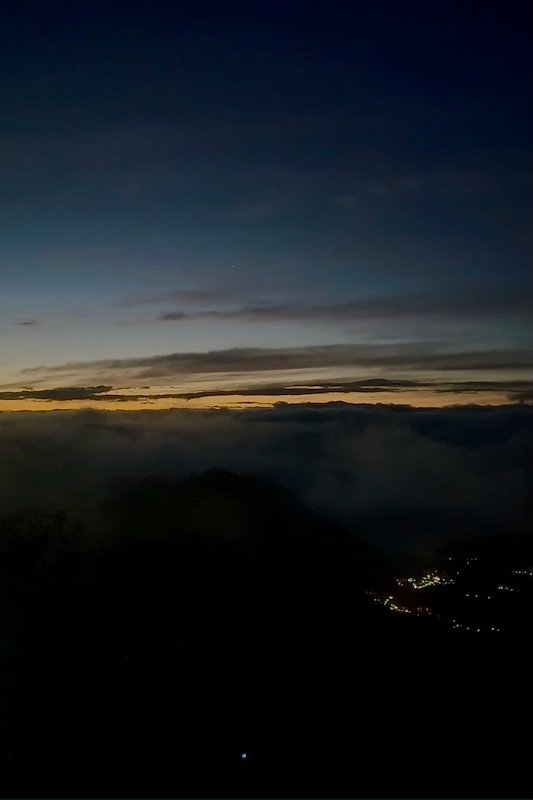 Amanecer en el Monte Bromo