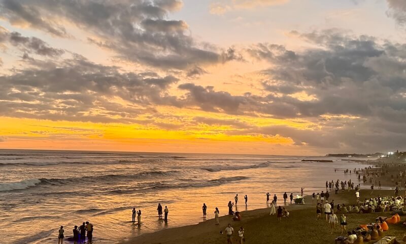 Atardeceres en Canggu