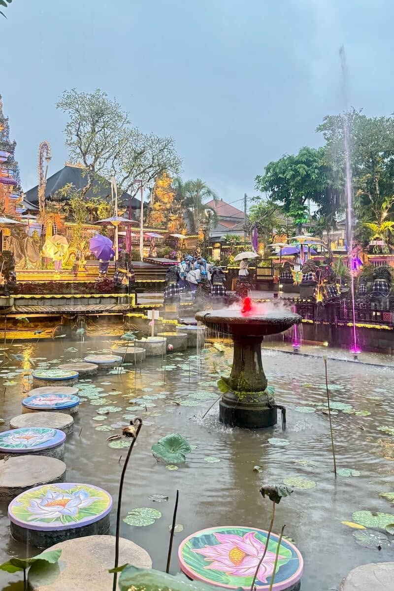 Espectáculo en Ubud