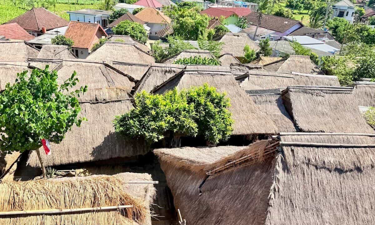 Pueblo de Sade en Lombok