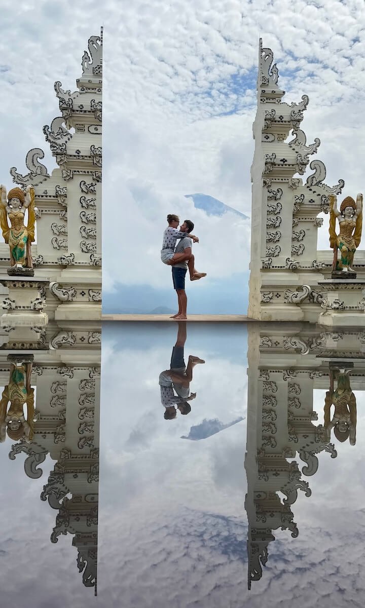 Un bonito momento en Bali