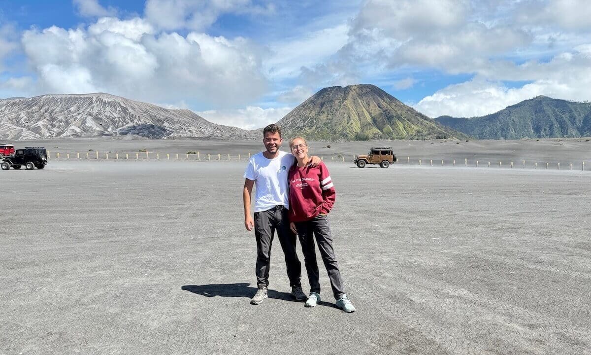 Vistas increíbles en el Bromo