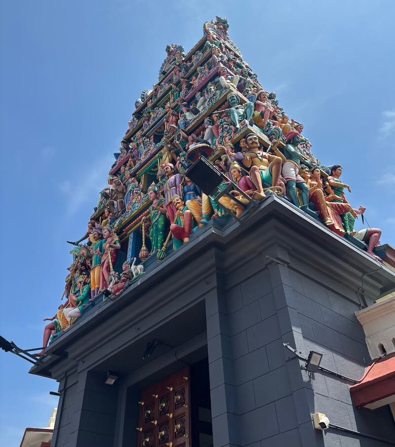 Los templo hindús y su importancia en Singapur