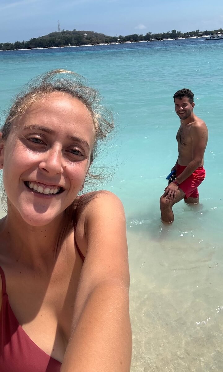 Bañito en Gili Meno