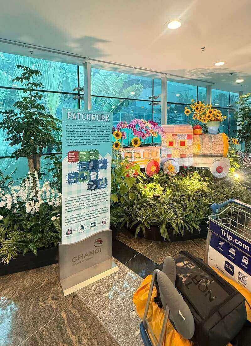 Una escala con entretenimiento en Singapur, Patchwork