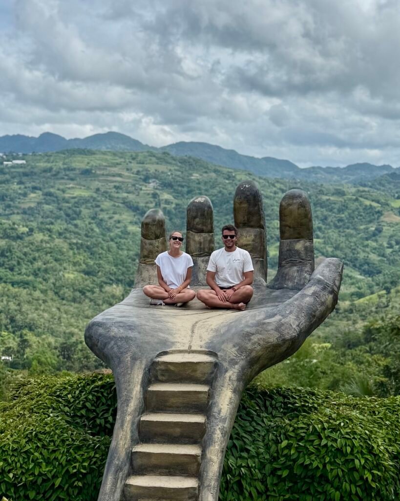 Imagen de nuestro paso por Filipinas, con la felicidad del que está descubriendo un nuevo país
