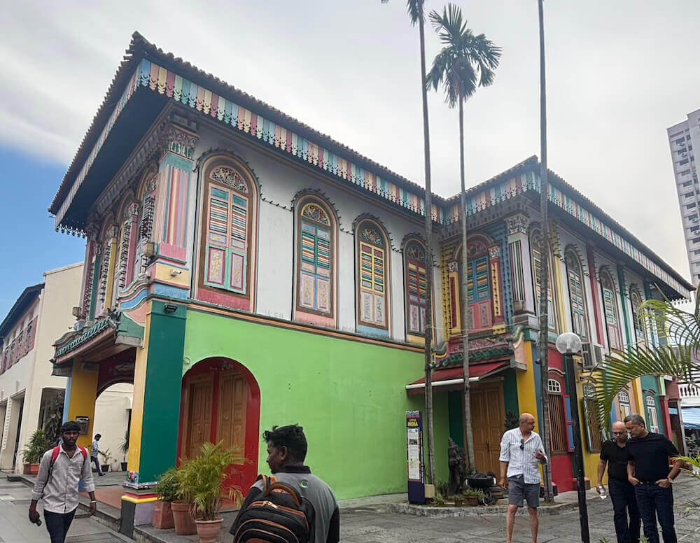 La casa de colores de Little India