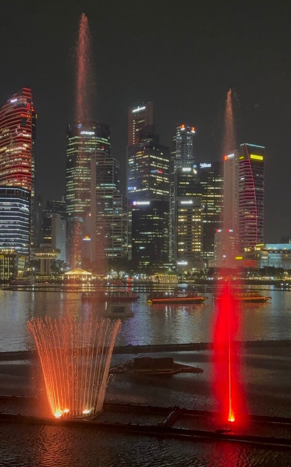 El espectáculo contando la historia de Singapur desde sus orígenes