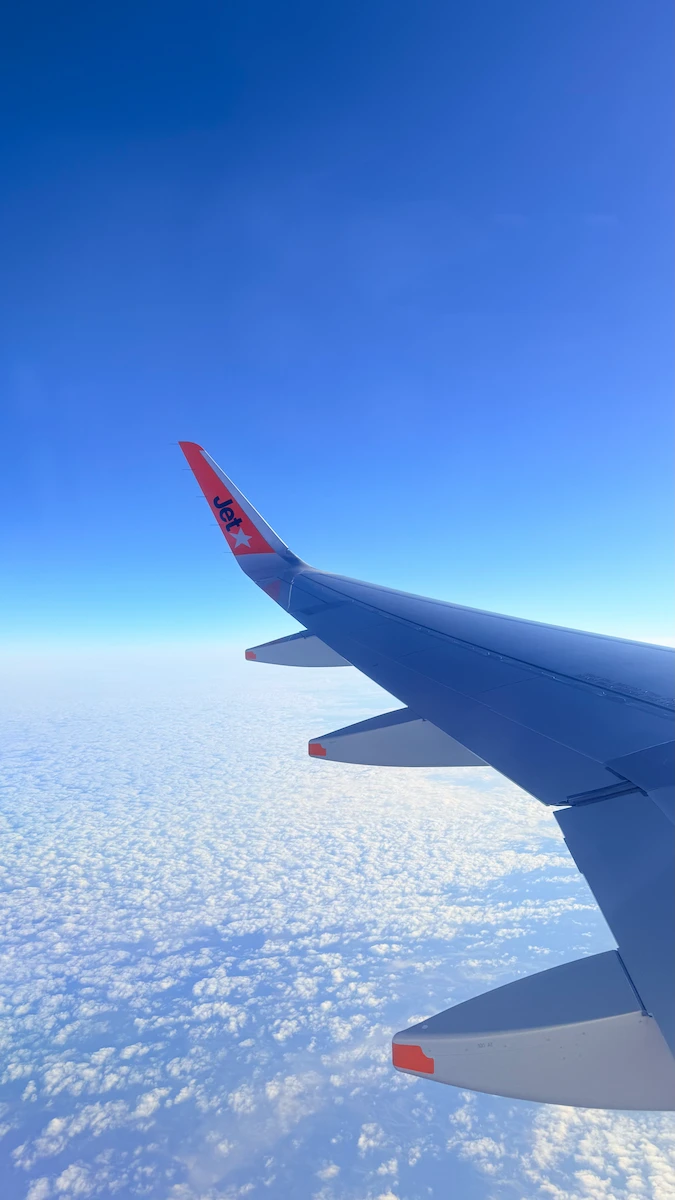 Mirador en Bali con nubes