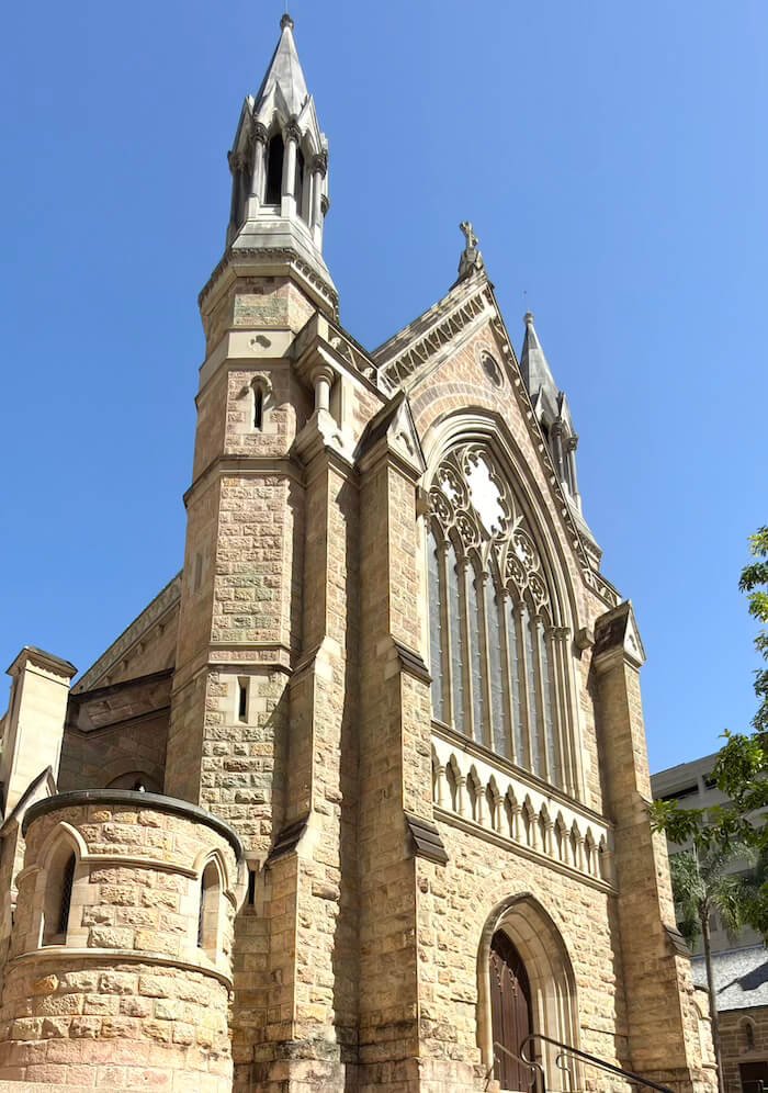 Magestuosa, catedral neogótica Saint Stephen’s Cathedral (Brisbane)