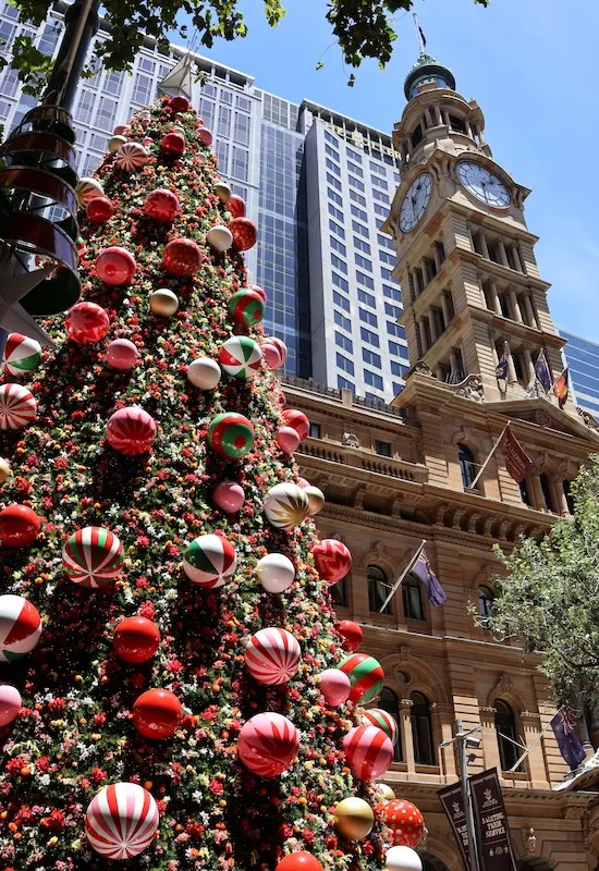El árbol de Navidad de Martin Place