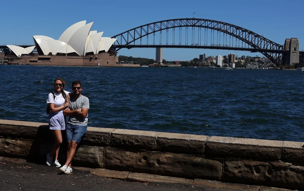 Invadiendo la postal de Sydney