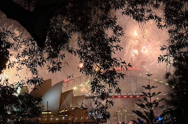 La luz del cielo se volvía mágica