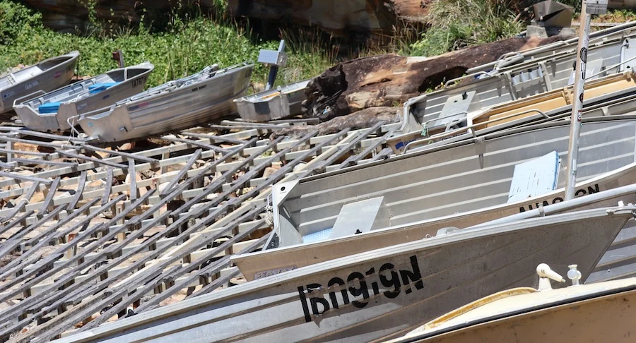 Playas con embarcaderos de los de antes