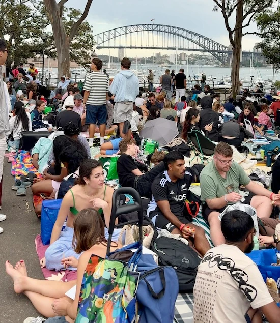 Solo había gente en otros spots también