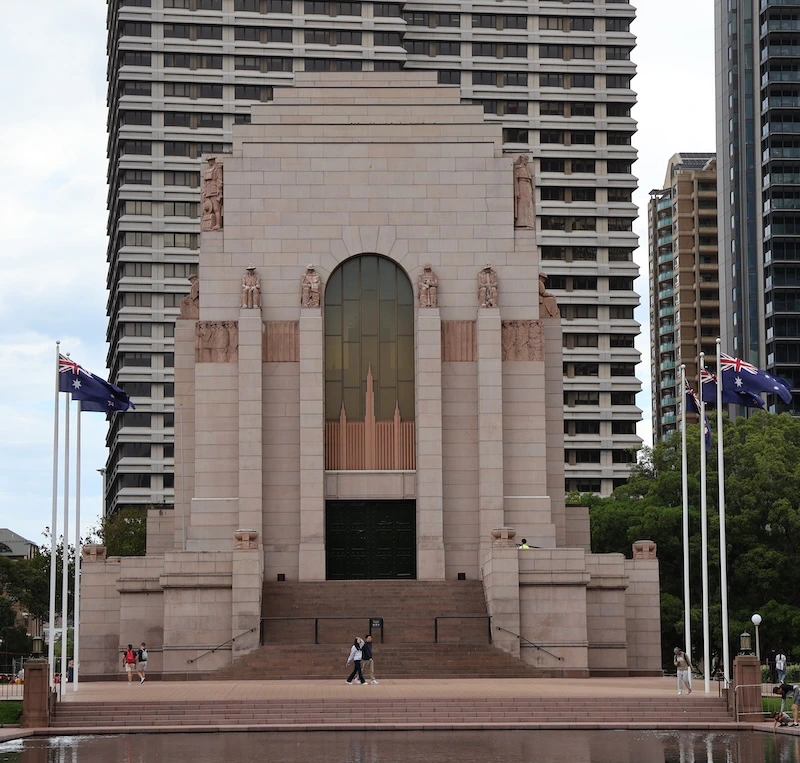 Un homenaje a los soldados australianos y neozelandeses