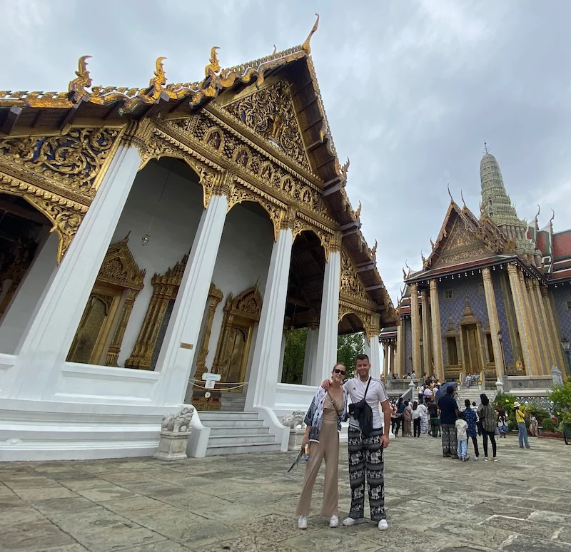 El palacio real es un lugar impresionante