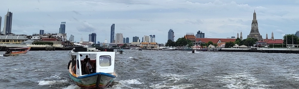 La ciudad de Bangkok en una foto