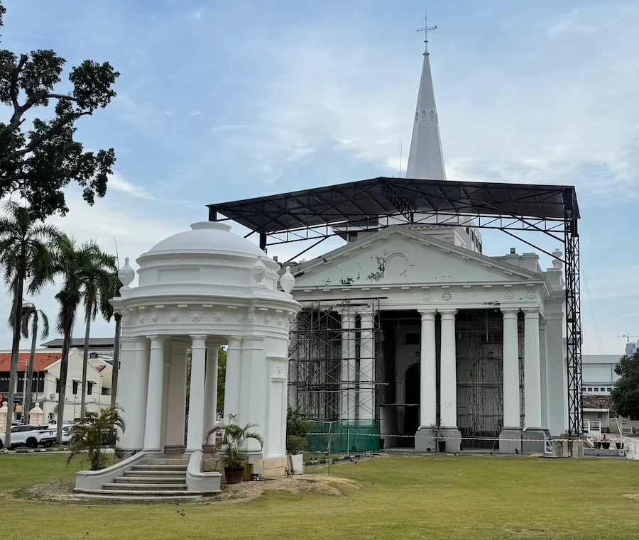 La iglesia anglicana de George Town