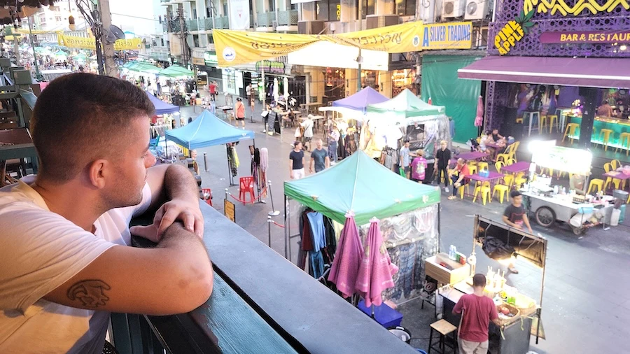 La calle más animada de todo Bangkok