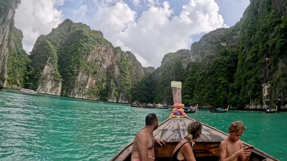 Las lagunas de los alrededores de Phi Phi